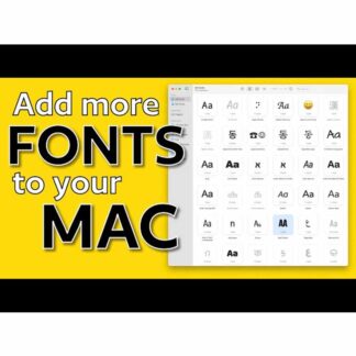 Buy and Download Fonts for Mac